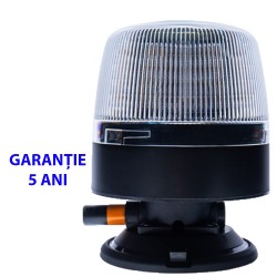 Girofar LED prindere vacuum 12-24V 24 LED-uri de 3W 5 ani Garantie